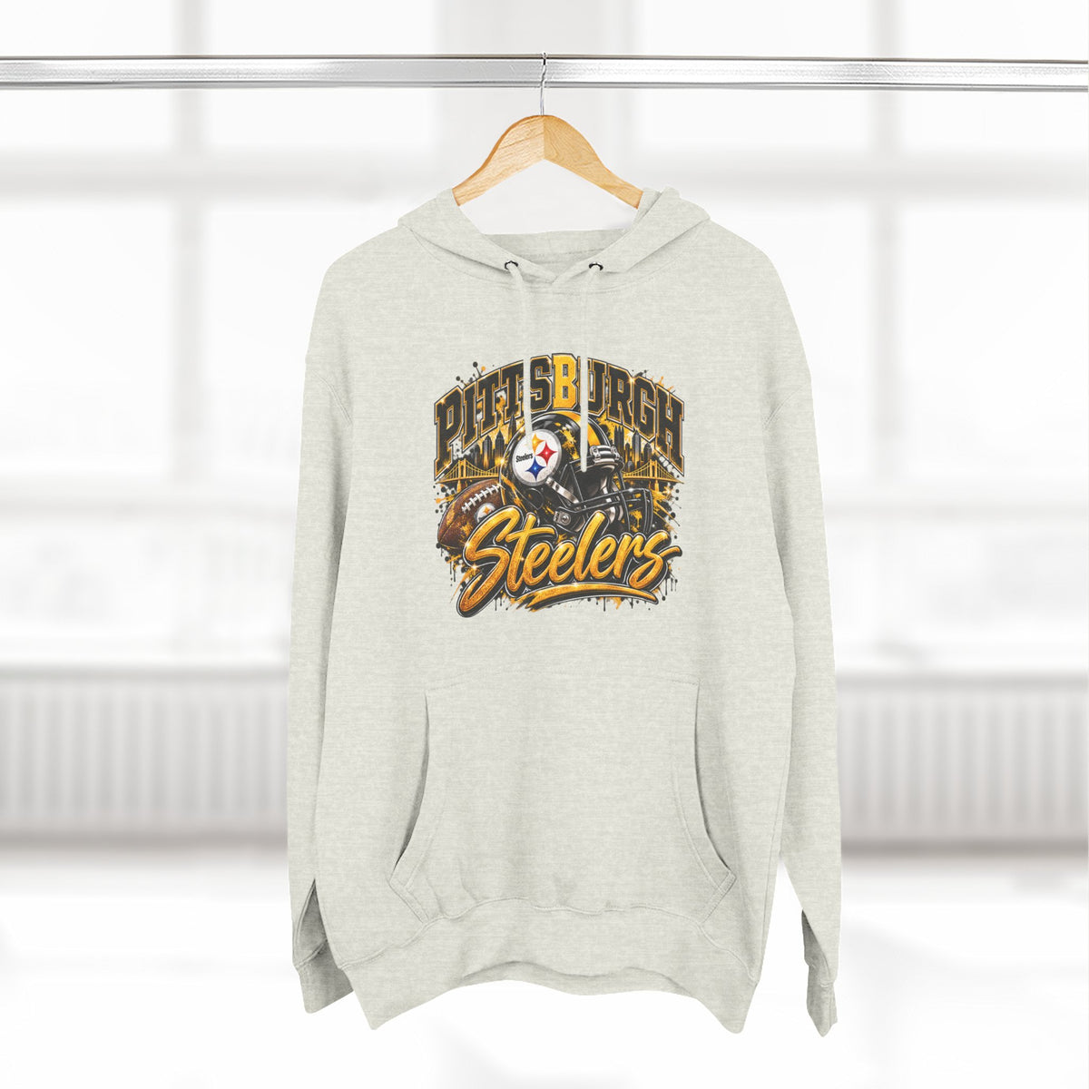 Football Fleece Hoodie
