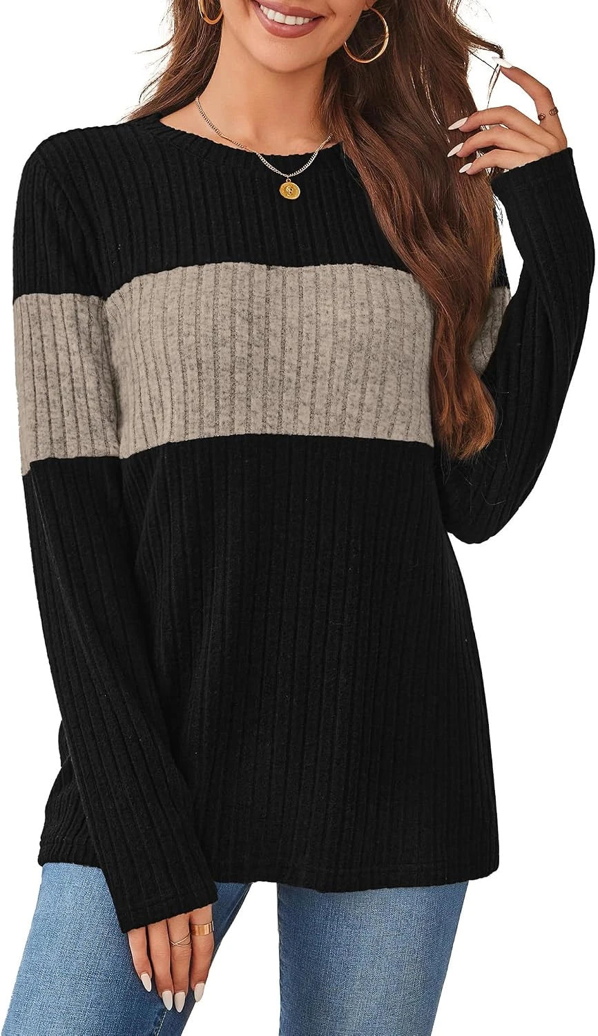 Wiholl Color Block Sweater