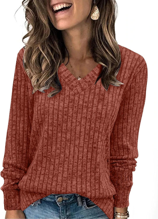 Lightweight V Neck Fall Tunic