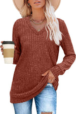 Lightweight V Neck Fall Tunic