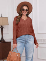 Lightweight V Neck Fall Tunic