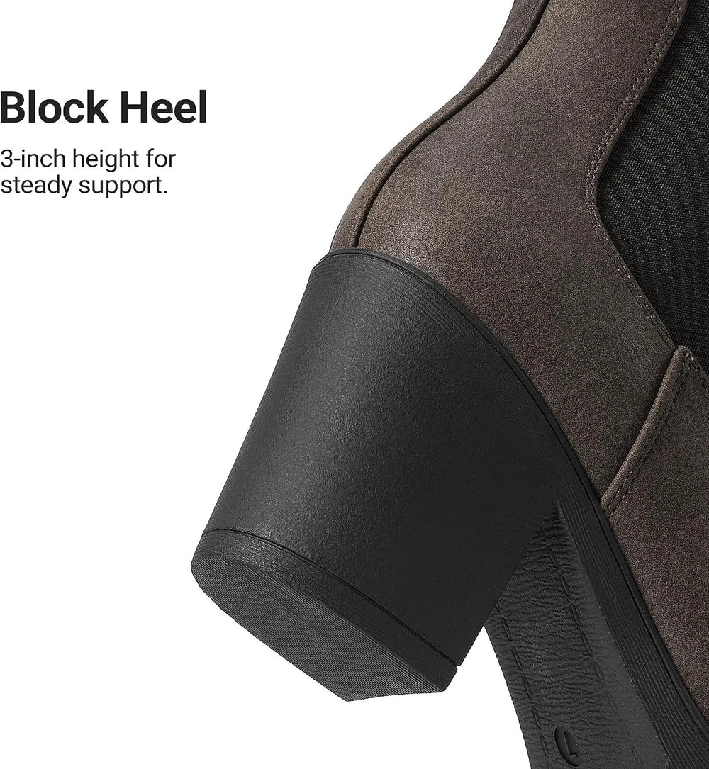 Dream Pairs Women Chelsea Ankle Boots