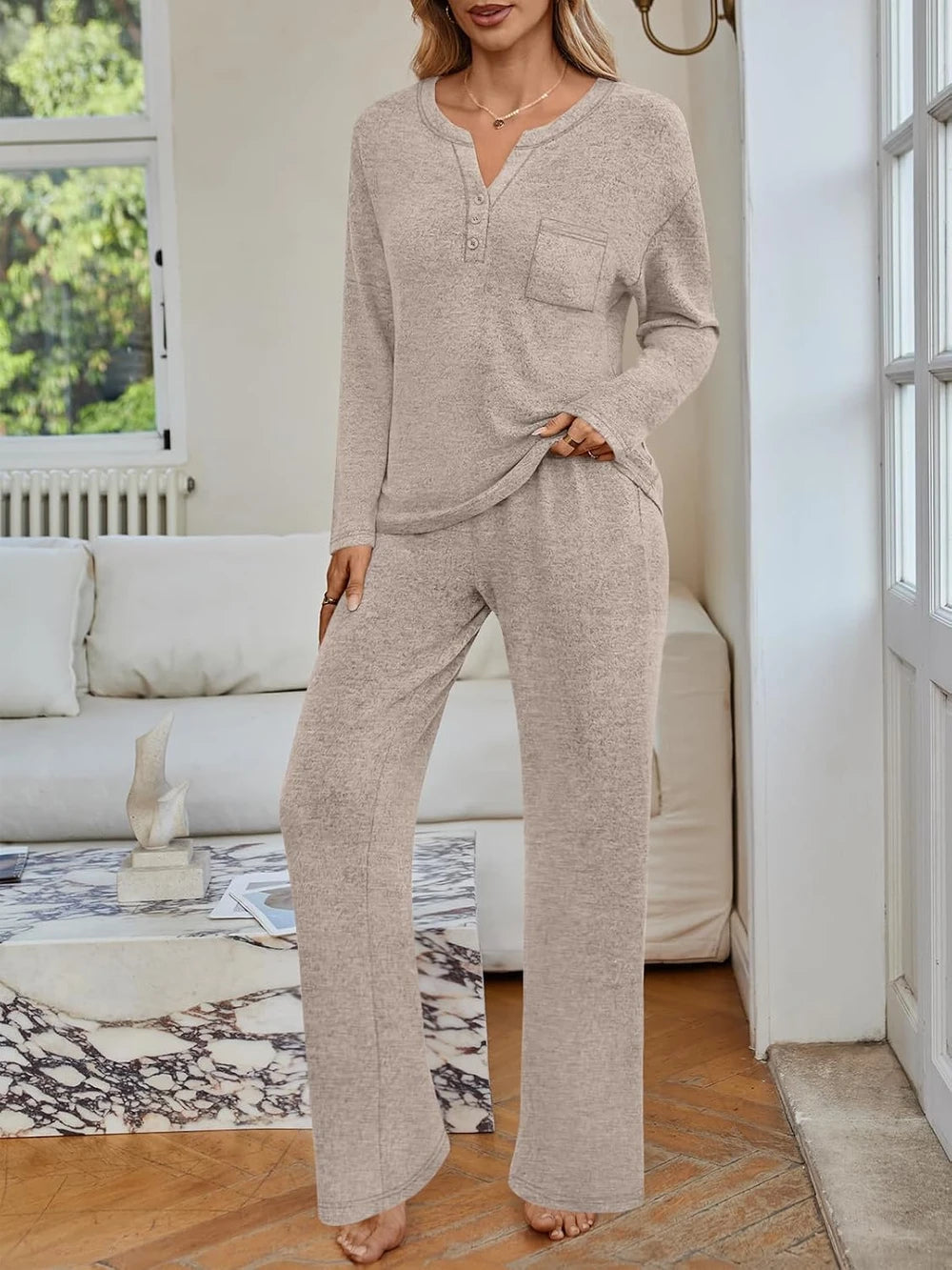 LILLUSORY Womens Lounge Set