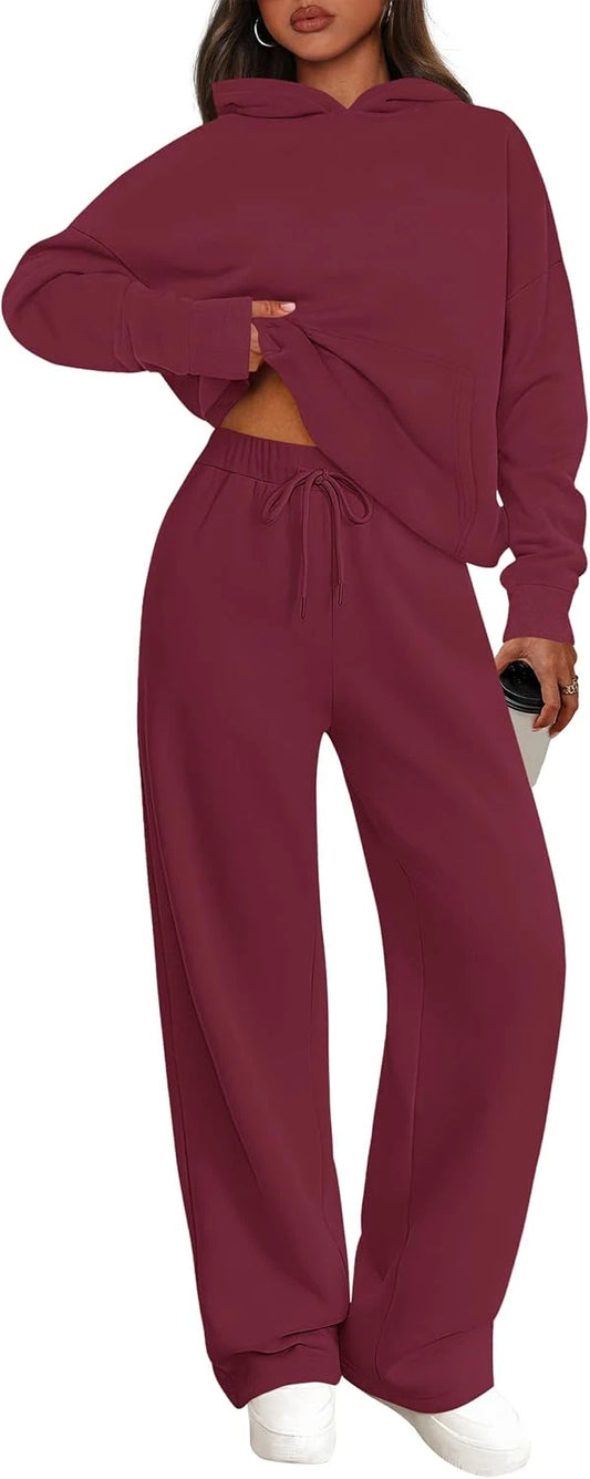 Fleece Two Piece Lounge Set