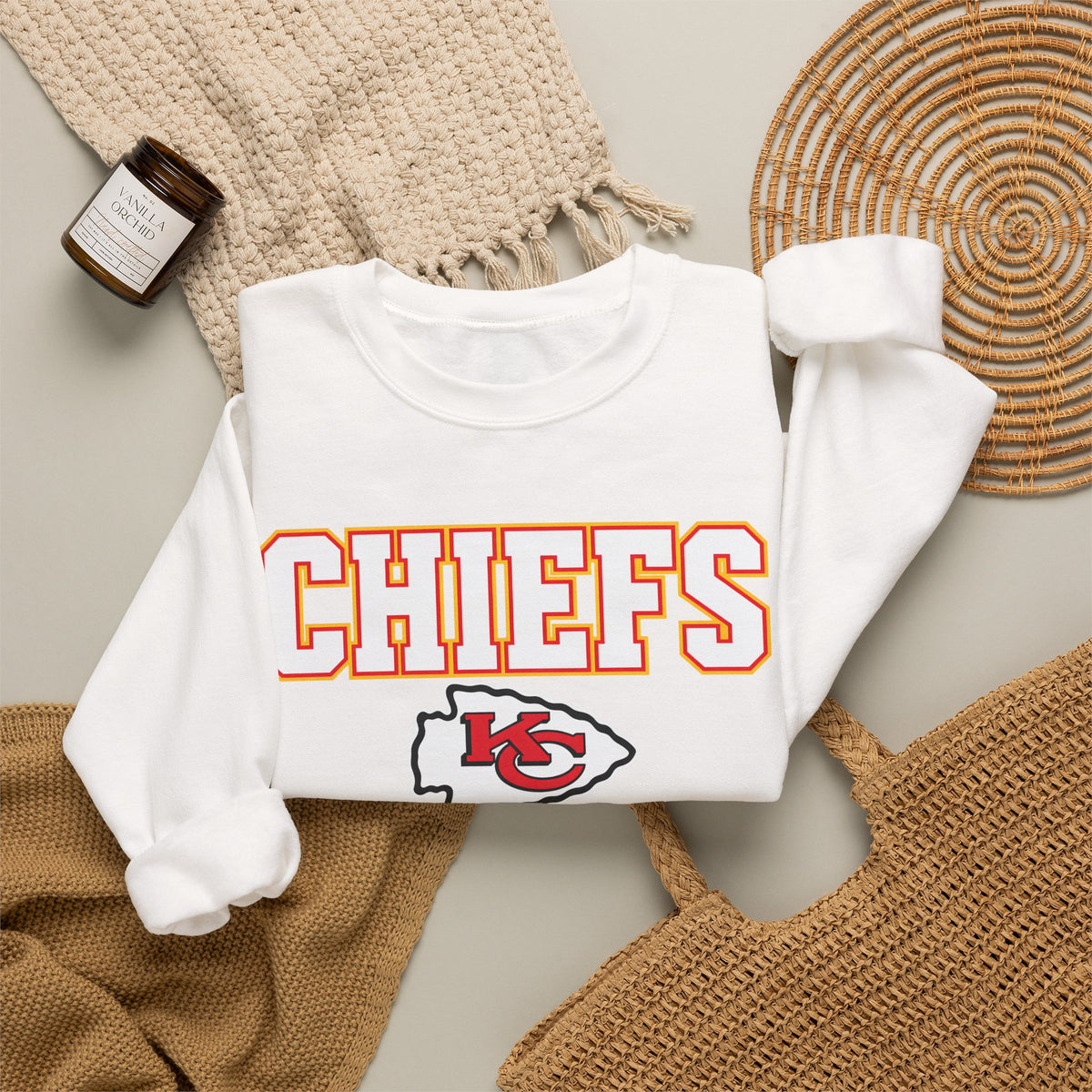 Football Crewneck Sweatshirt