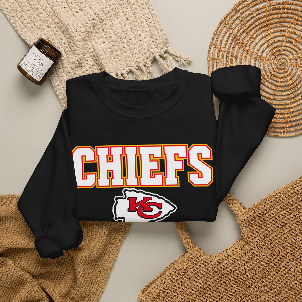 Football Crewneck Sweatshirt
