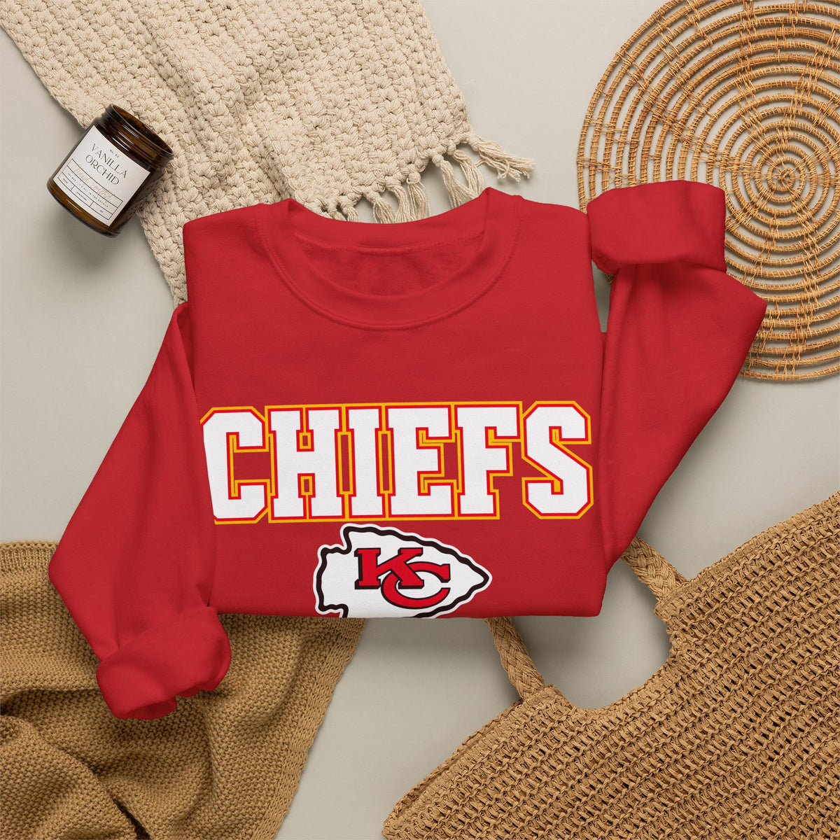 Football Crewneck Sweatshirt